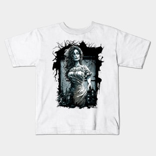 Kuchisake-onna Kids T-Shirt